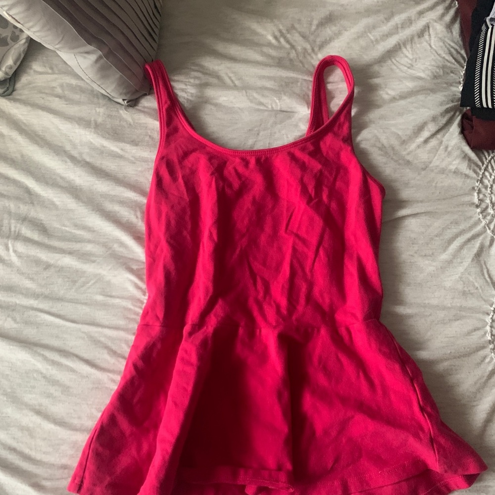 Express peplum tank